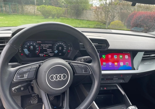 Audi A3 cena 88199 przebieg: 58254, rok produkcji 2021 z Wolbrom małe 56